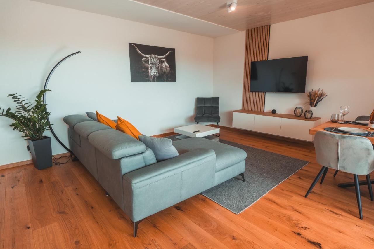 Ferienwohnung Steinablick Mit Grossem Balkon & Garage Юлінген-Біркендорф Екстер'єр фото